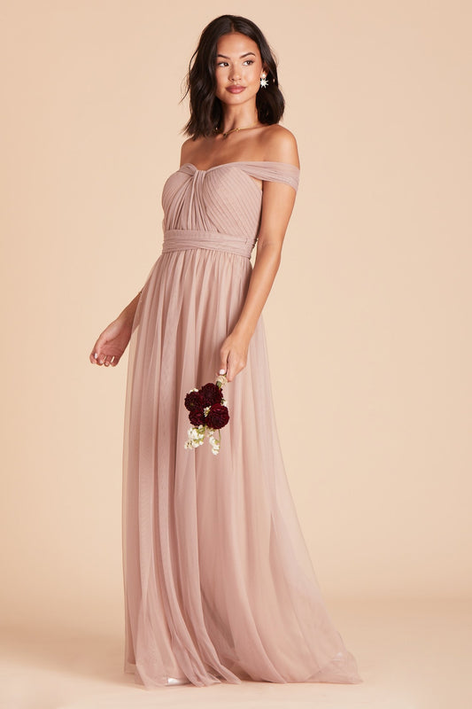 Tulle Bridesmaid Dress in Sandy Taupe ...